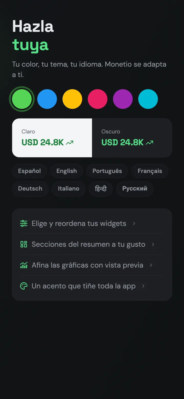 Monetio — hazla tuya